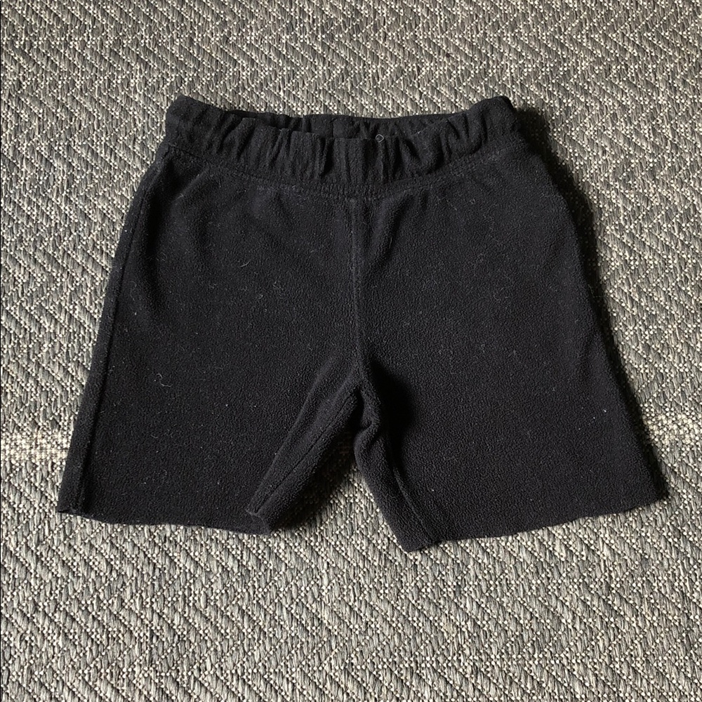 Old Navy Black Cozy fleece Knit Shorts